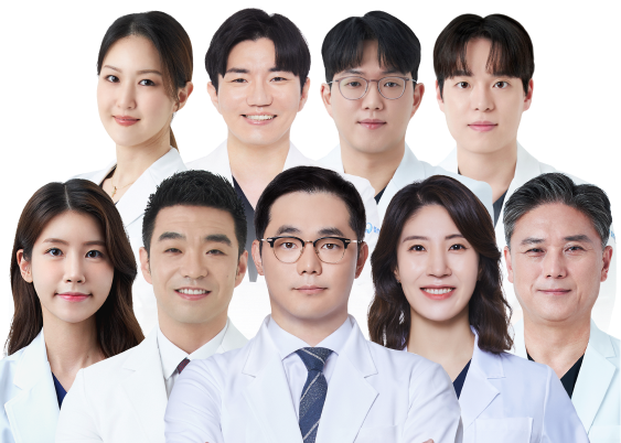 임플란트 전담 의료진들