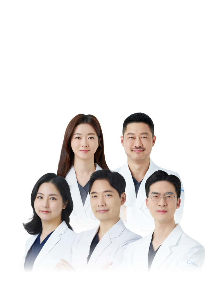 남다른 자신감, 남다른 결과. 임플란트 중점 의료진
